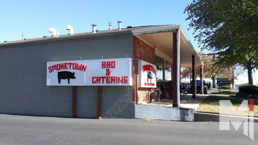 Smoketown BBQ stands on Shawnee Mission Parkway just west of Metcalf.