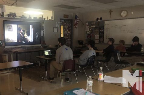Talking it Out: Juniors stay engaged in Mr. Desserts Theology class