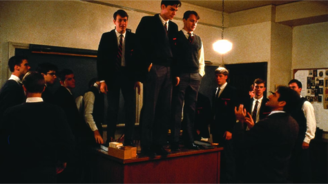 Students should check out Dead Poets Society because it inspires individuality and free thought.