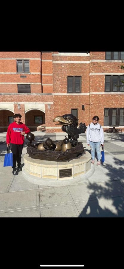 On Oct. 3, seniors Emilio Ojeda and Christina Arana toured the University of Kansas. Ojeda and Arana also toured the University of Missouri together. 