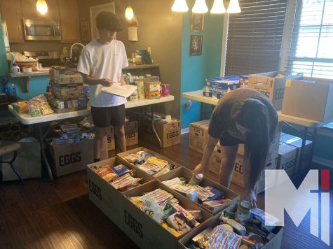Junior Diego Melgoza gives back to his community. “My Eagle project was giving food to families in need.
That made me feel like I did something good for my community and country,” Melgoza said.