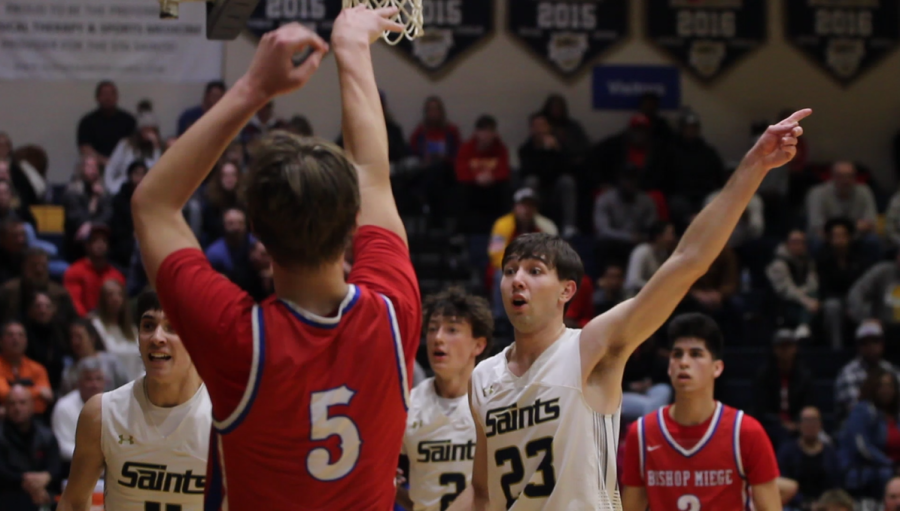 The varsity boys basketball team will continue their season at state this week in Salina. The boys won sub-state against Labette County 71-38 last Friday Mar. 3 and hope to bring back a championship.