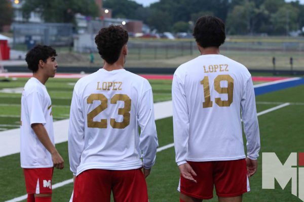 Seniors Austen Lopez and Julius Lopez have won three state championships in a row together. Tonight, their quest for a fourth begins with a first-round matchup against Louisburg.